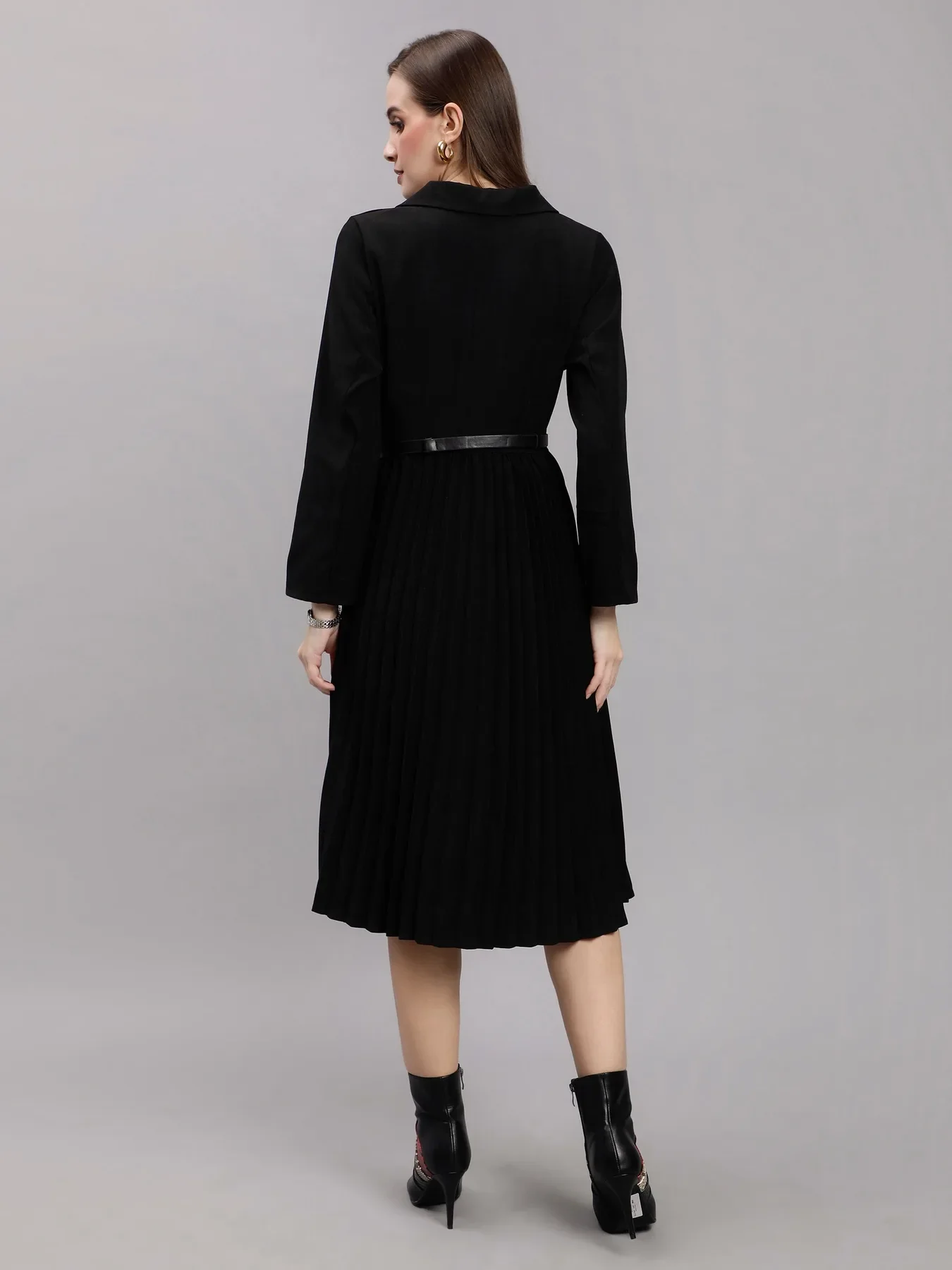 Blazer Pleated Dress - Image 9