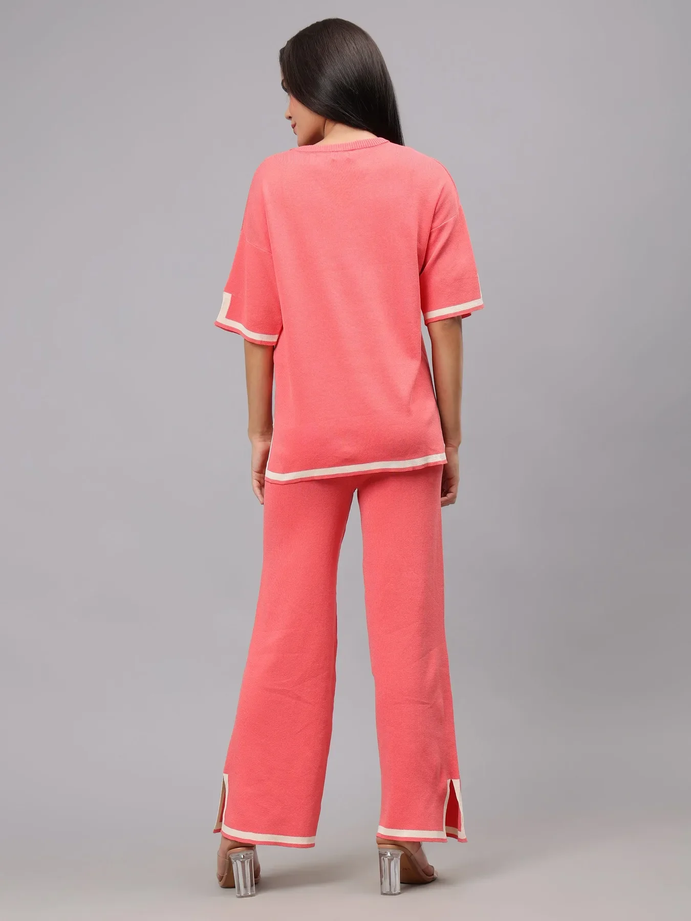 Contrast Knitted Two Piece Set - Image 18