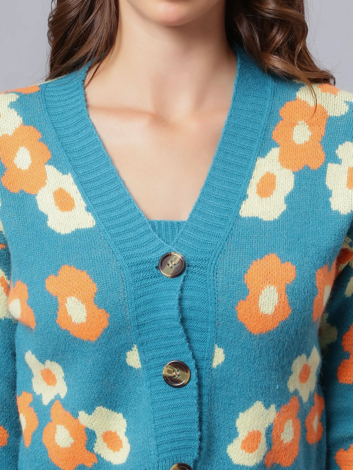 Floral Cardigan Two Piece Set - Image 4