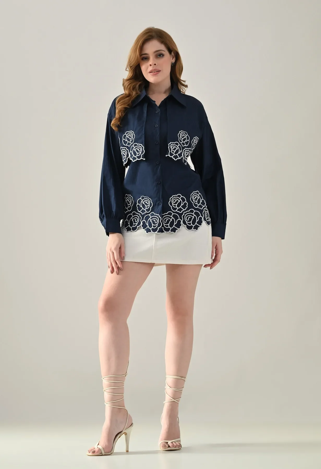 Flower Power Scalloped Shirt - Image 10
