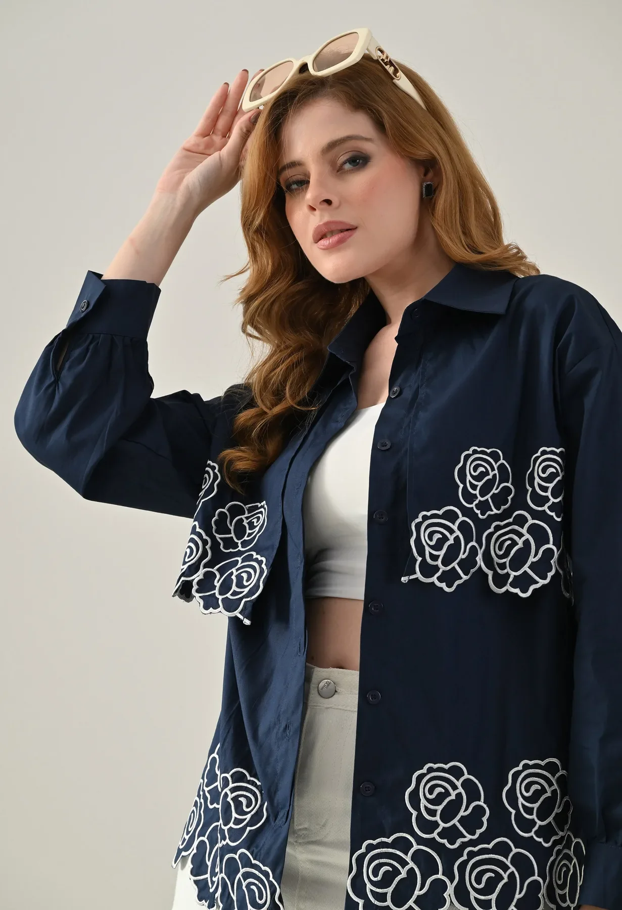 Flower Power Scalloped Shirt - Image 11