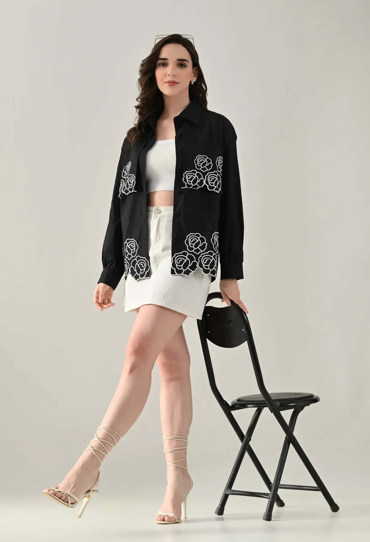 Flower Power Scalloped Shirt - Image 13