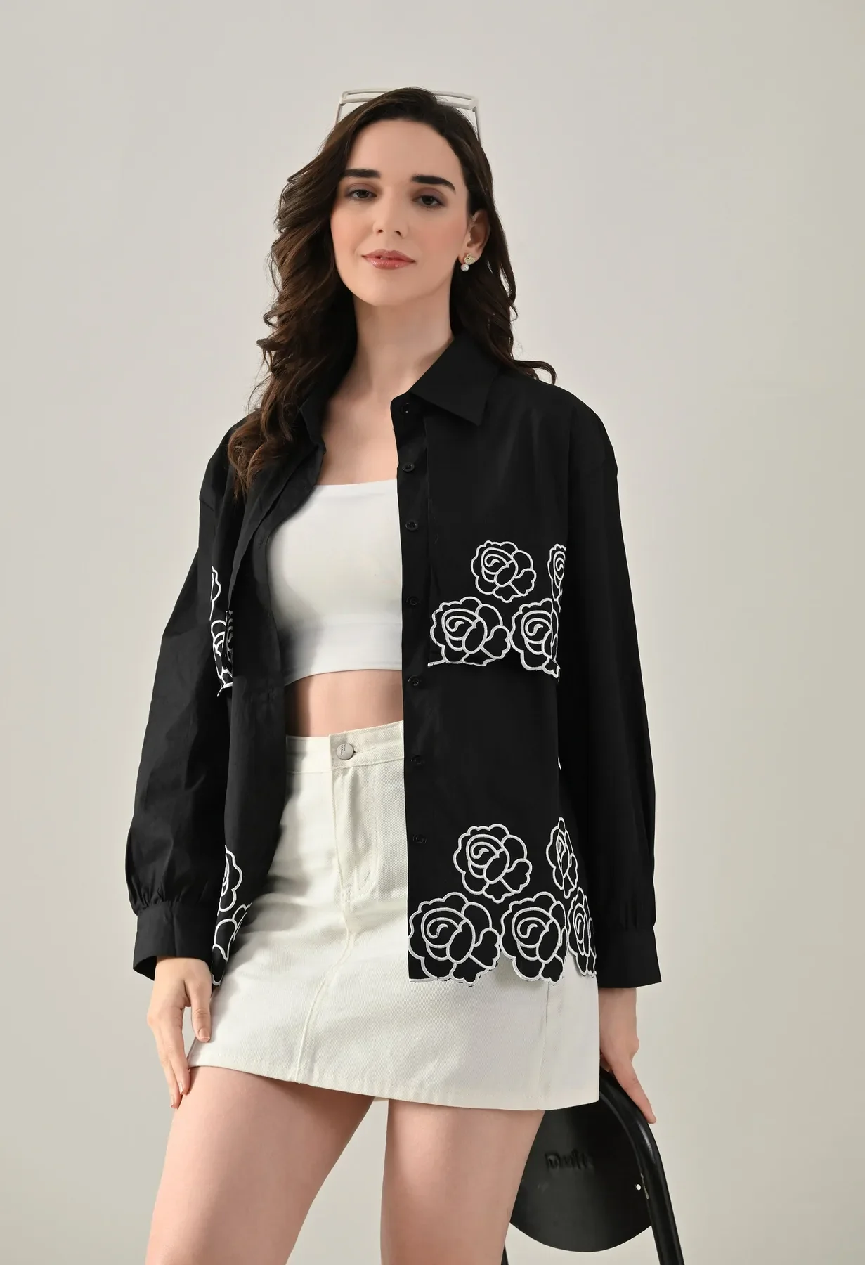 Flower Power Scalloped Shirt - Image 15