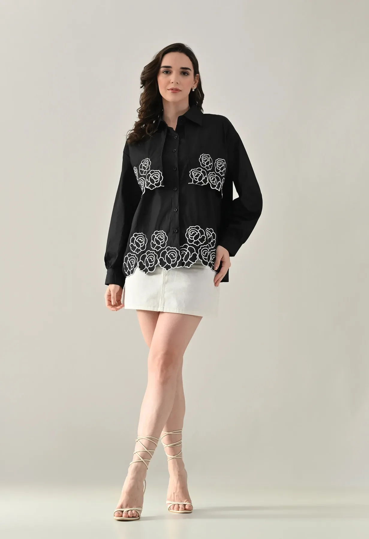 Flower Power Scalloped Shirt - Image 17