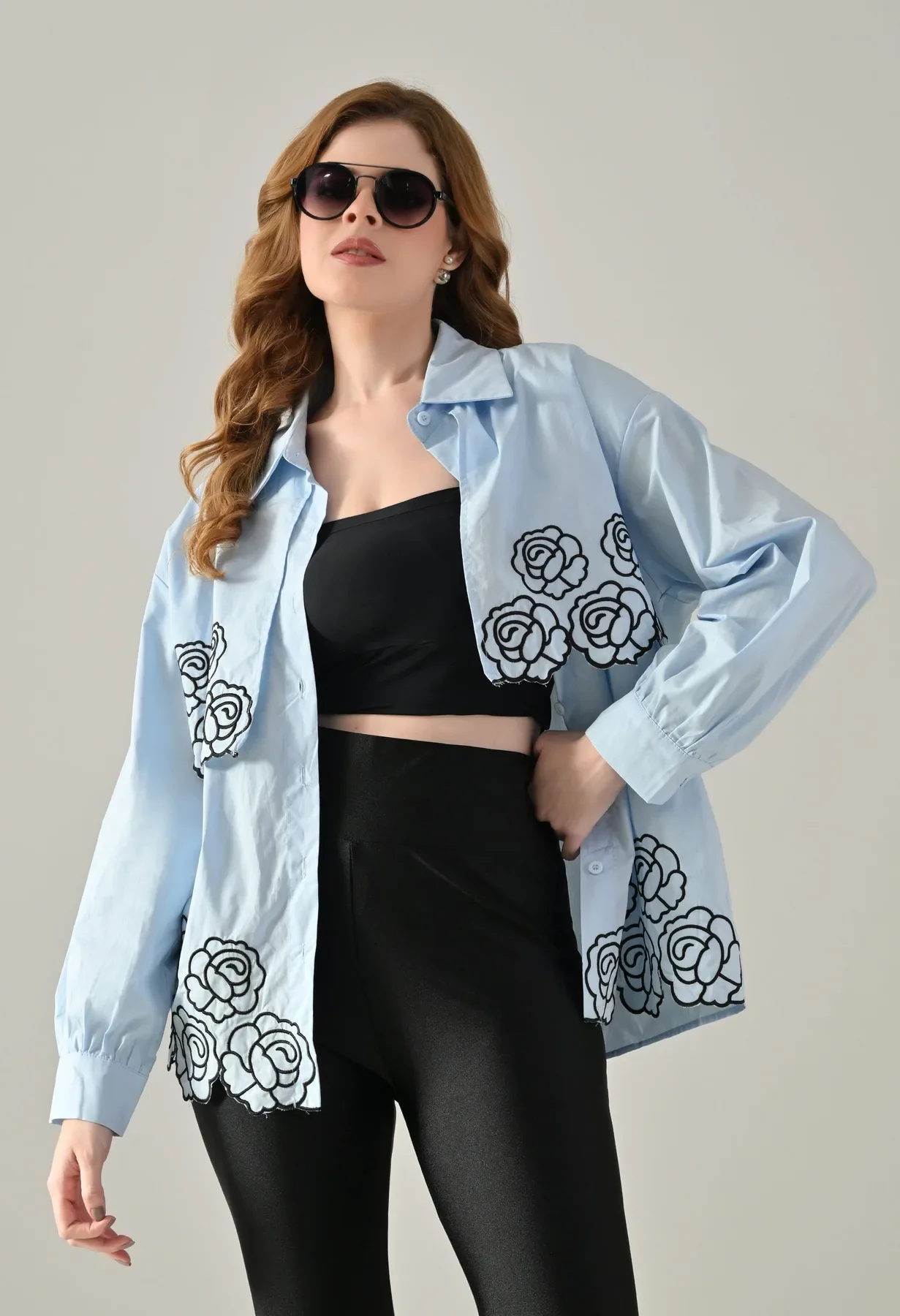 Flower Power Scalloped Shirt - Image 3