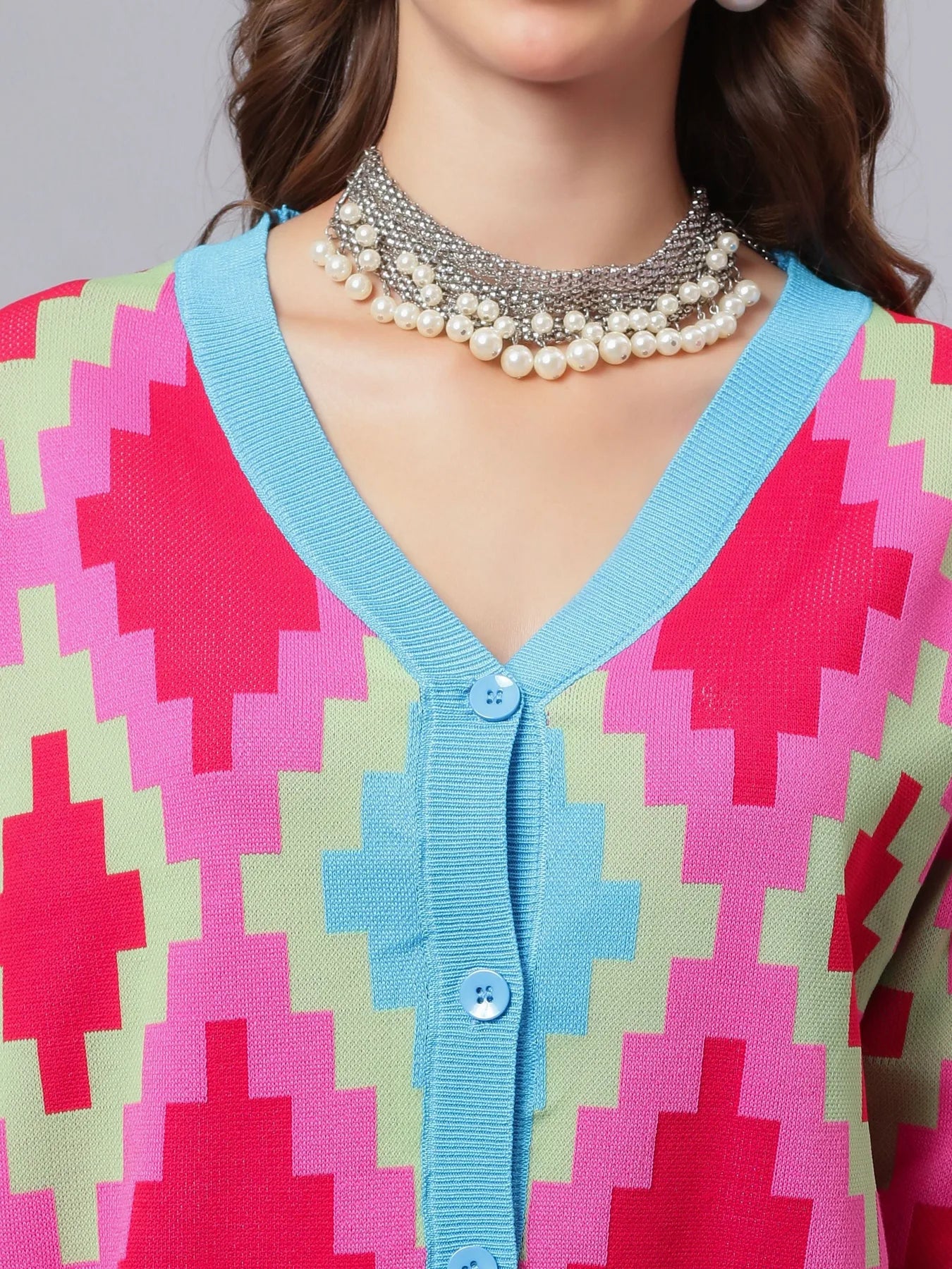 Knitted Cardigan Pant Two-Piece Set - Image 12