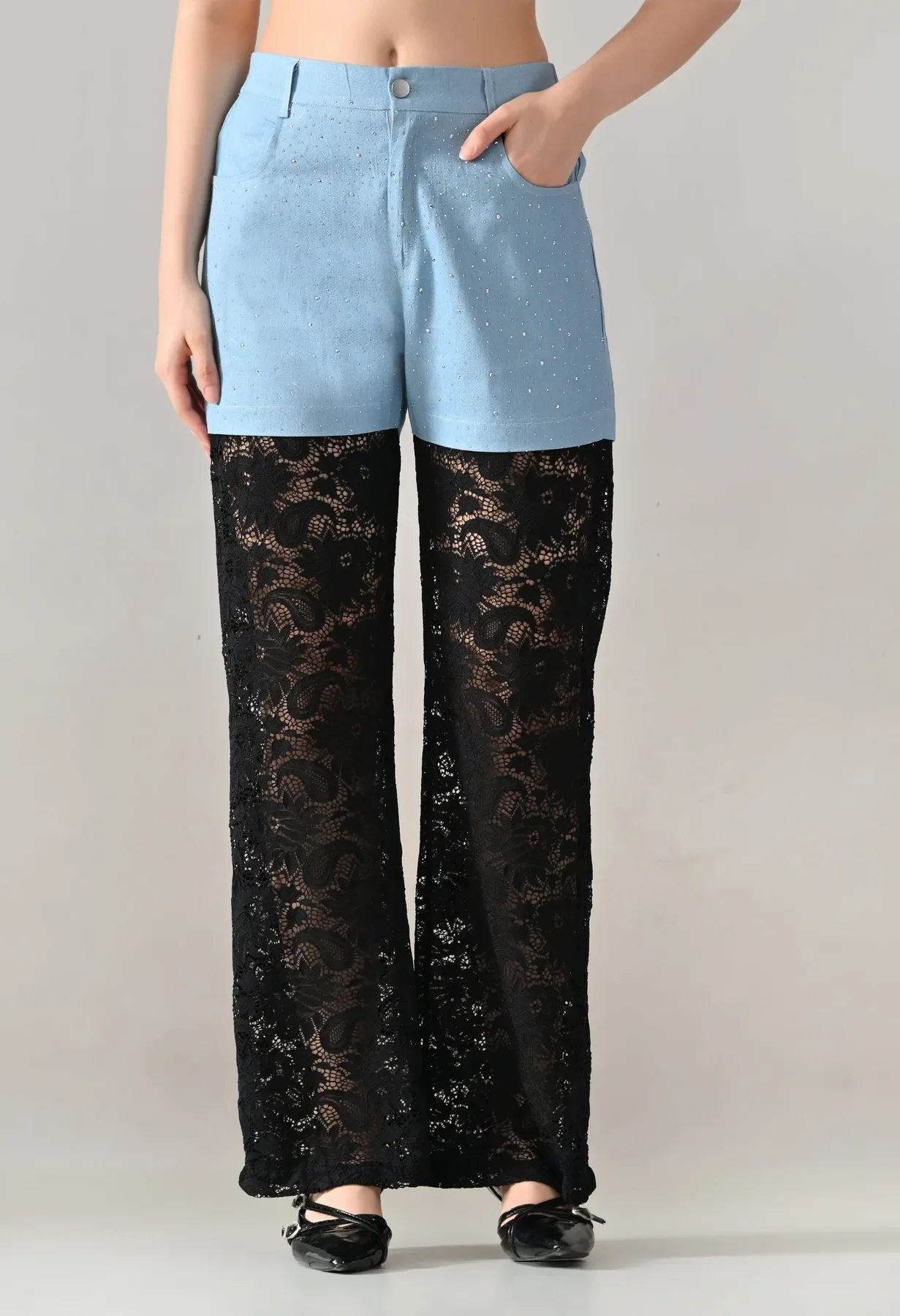 Lace & Lustre Two-Piece Set - Image 11