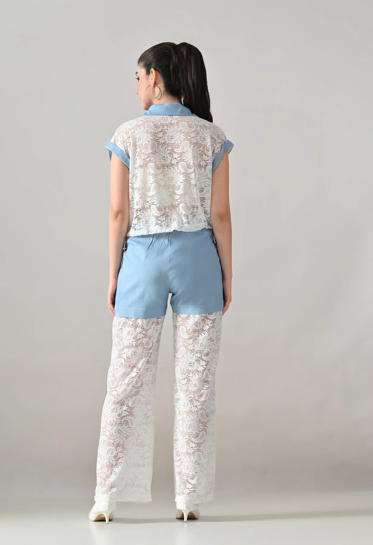 Lace & Lustre Two-Piece Set - Image 4