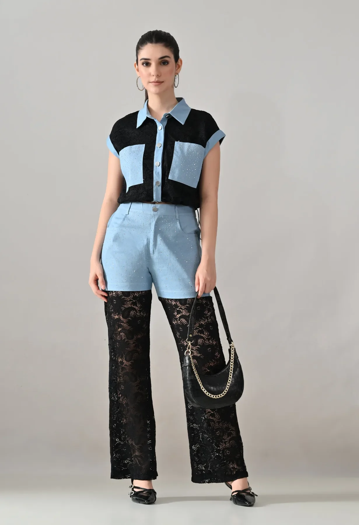 Lace & Lustre Two-Piece Set - Image 6