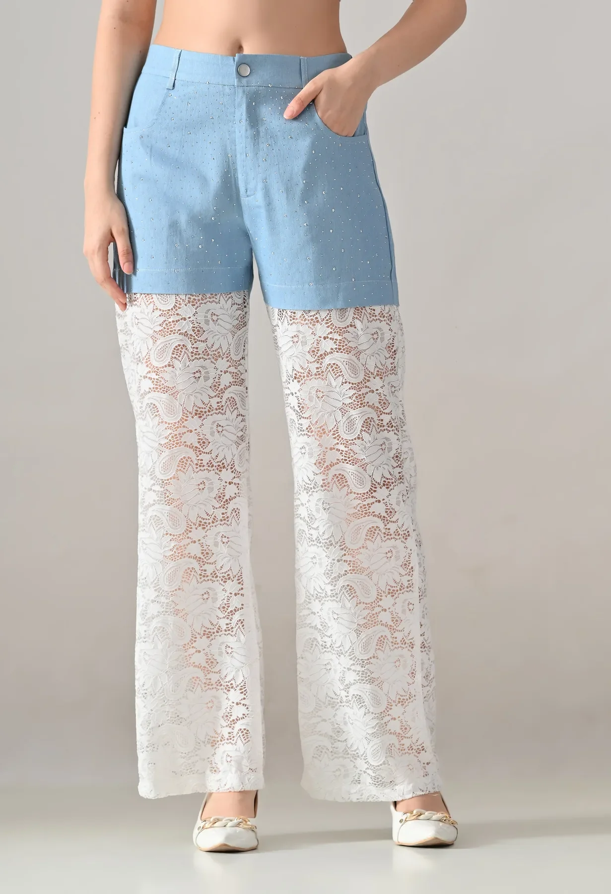 Lace & Lustre Two-Piece Set - Image 8