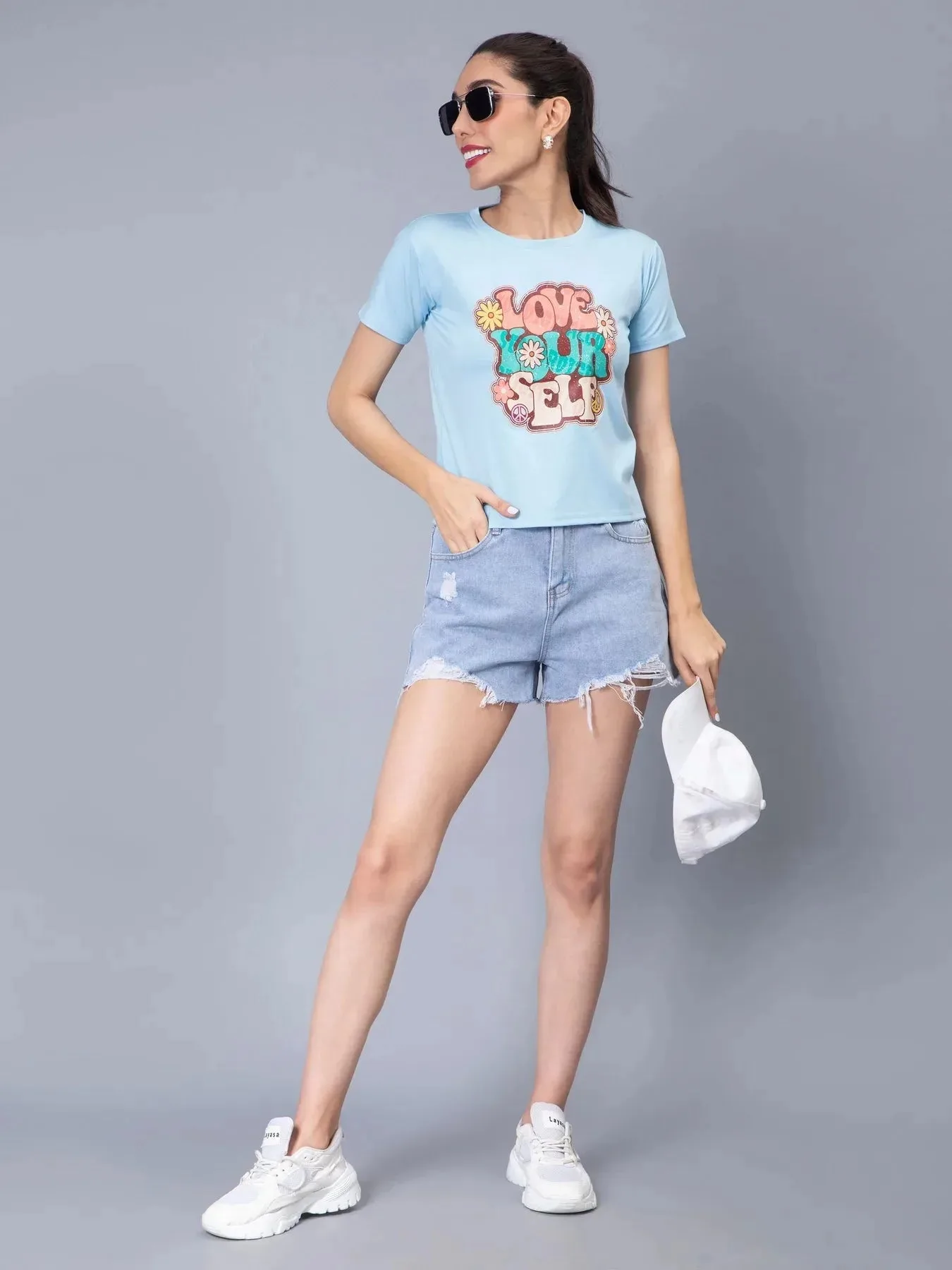 Love Your Self Print T-Shirt - Image 3