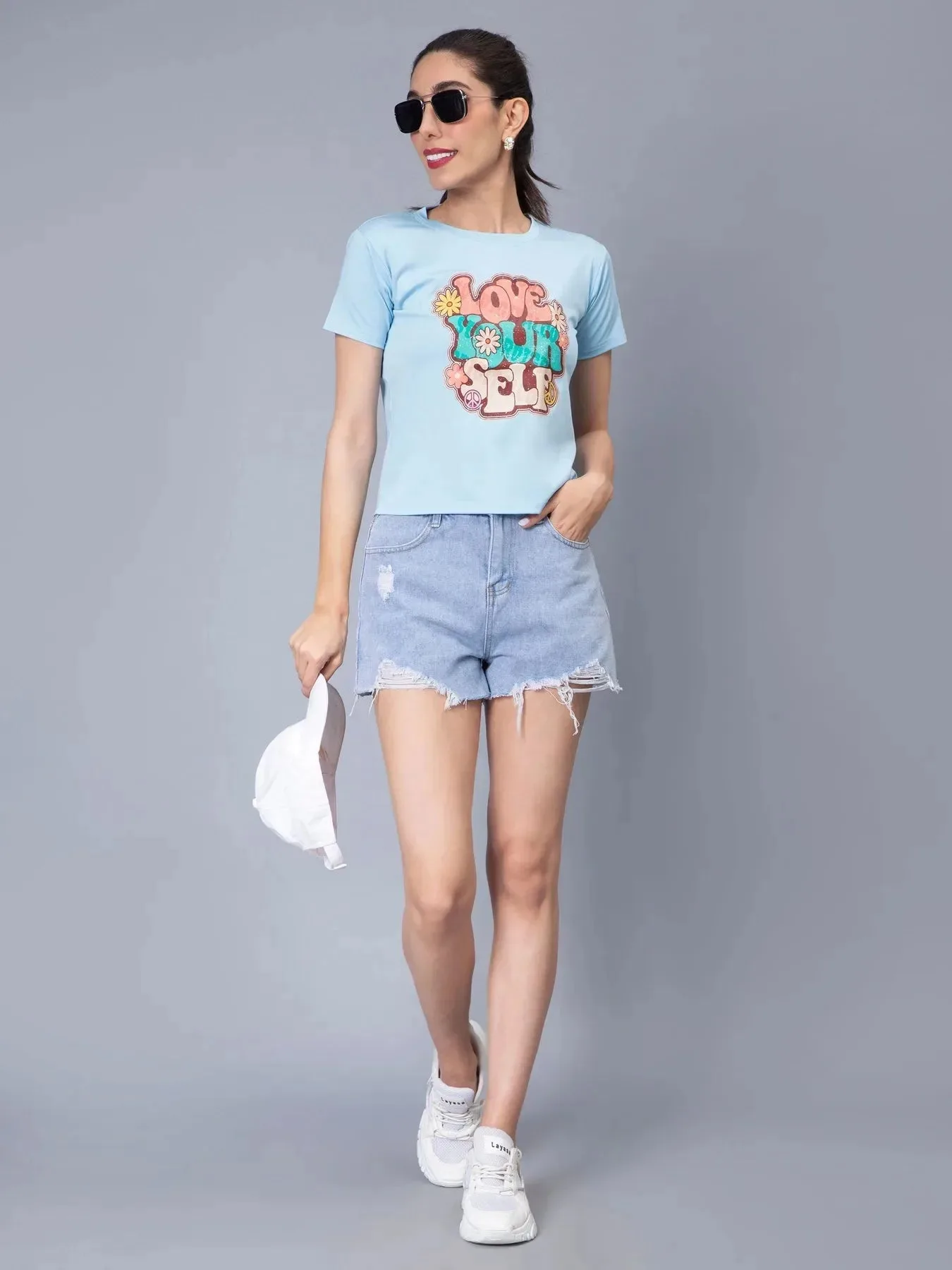 Love Your Self Print T-Shirt - Image 5