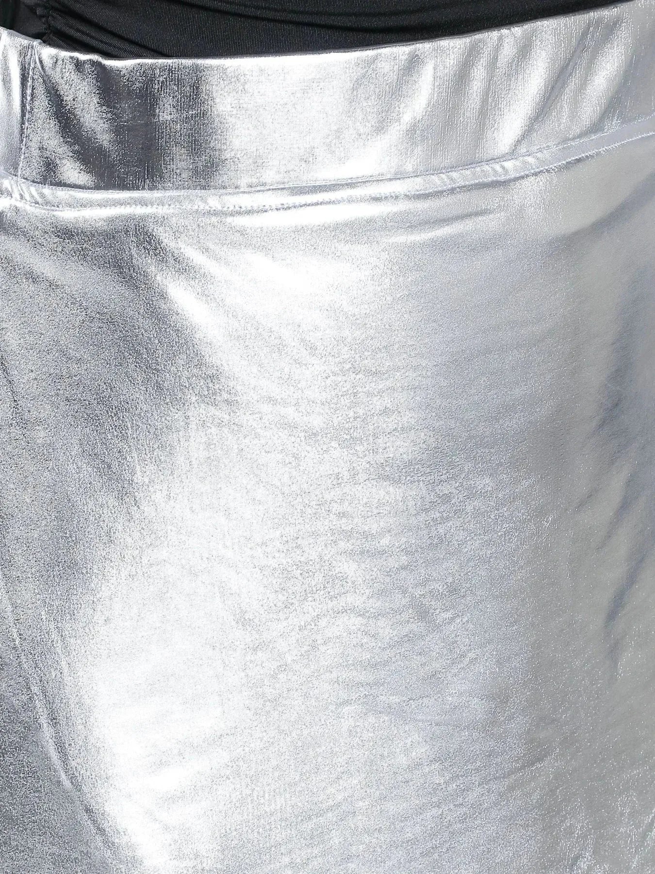Metallic Short Skirt - Image 19