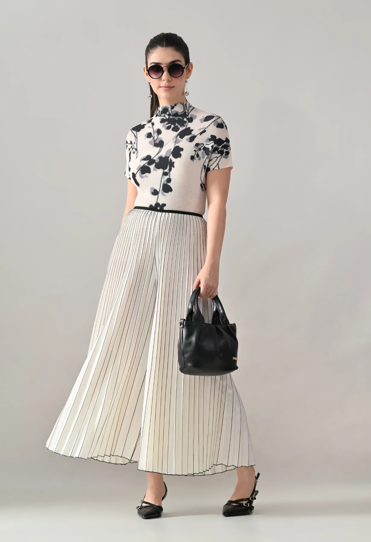 Textura Pleated Two-Piece Set - Image 4