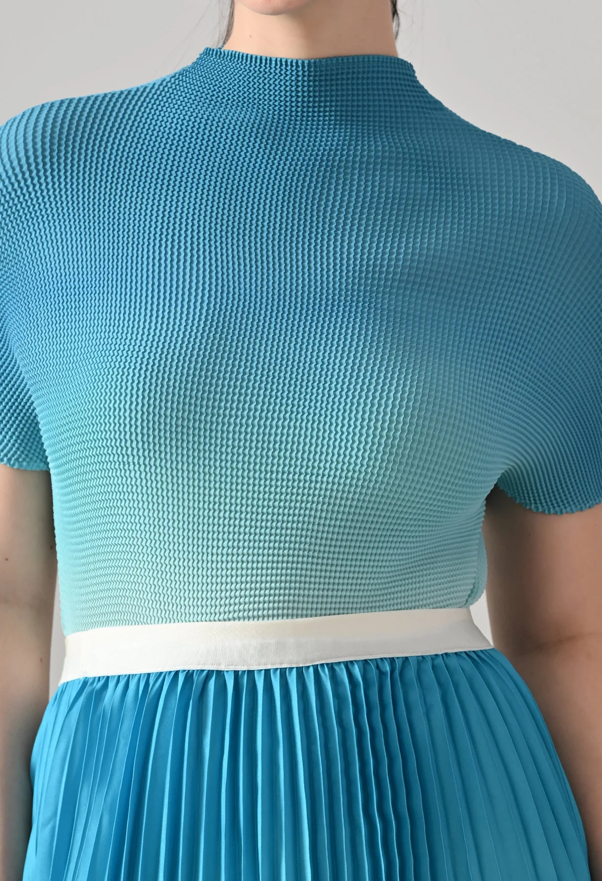 Ombre Pleated Two-Piece Set - Image 6