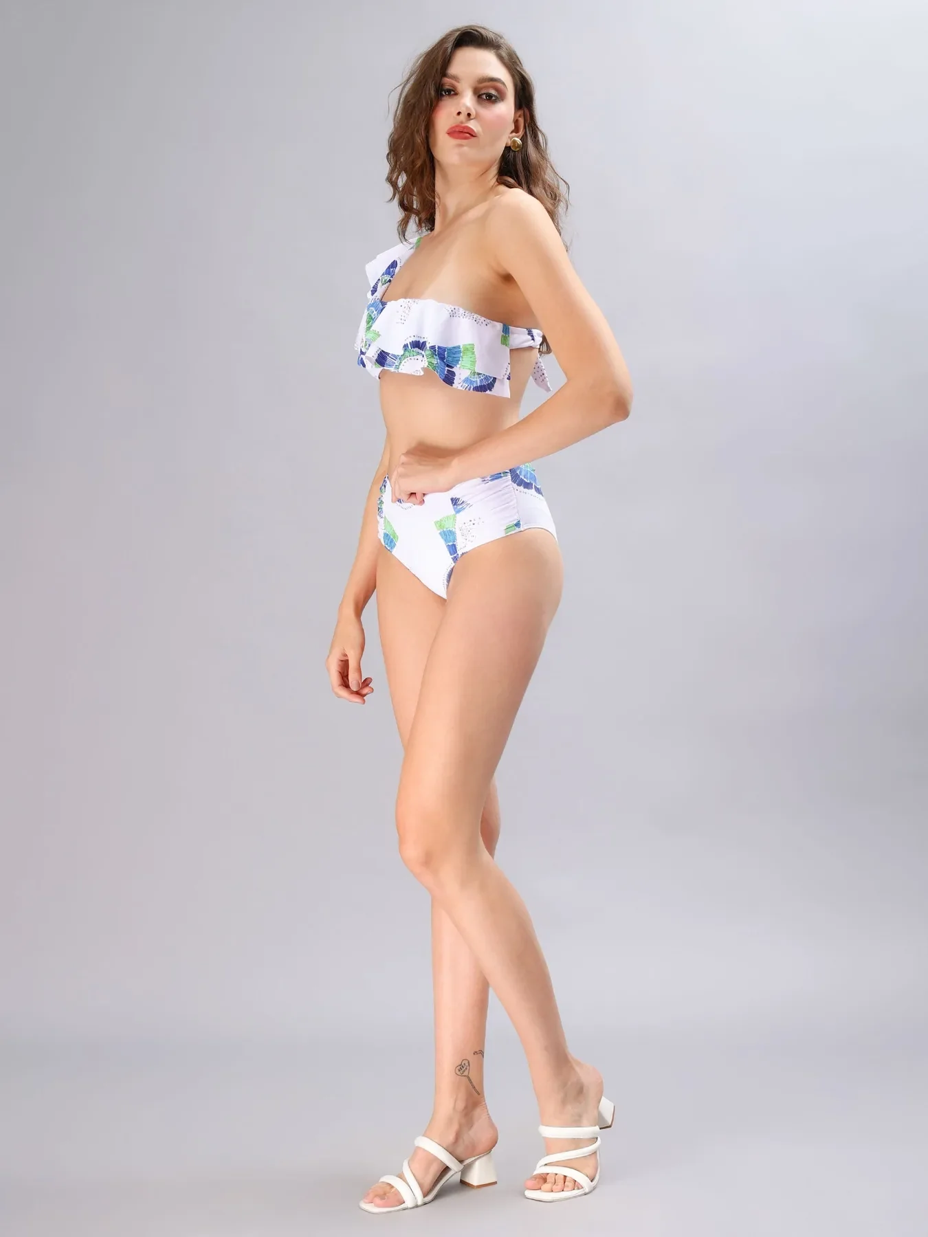One Shoulder Bikini Set - Image 4