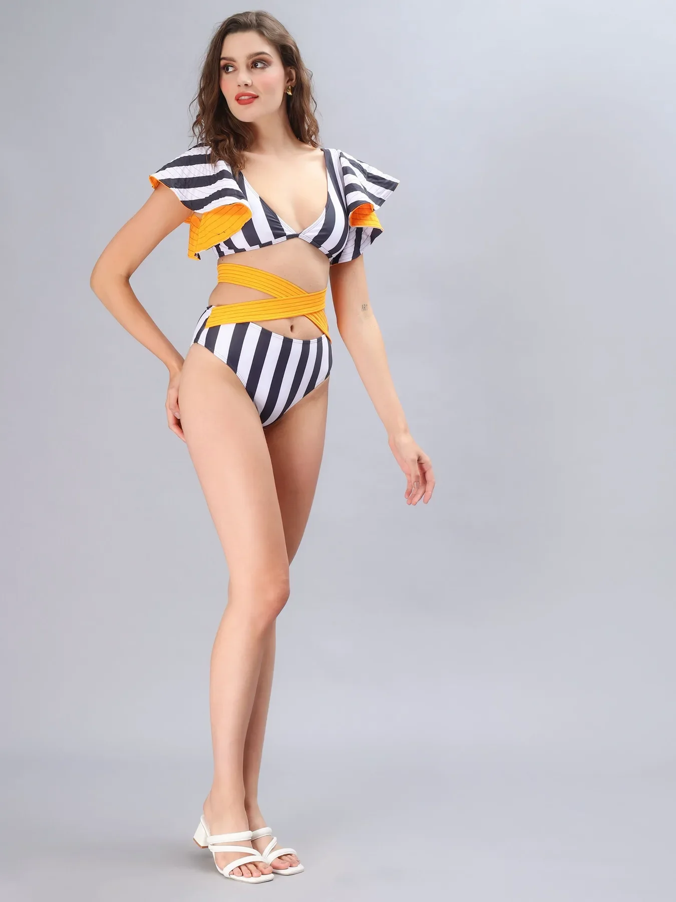 Orange Hues Bikini Set - Image 3