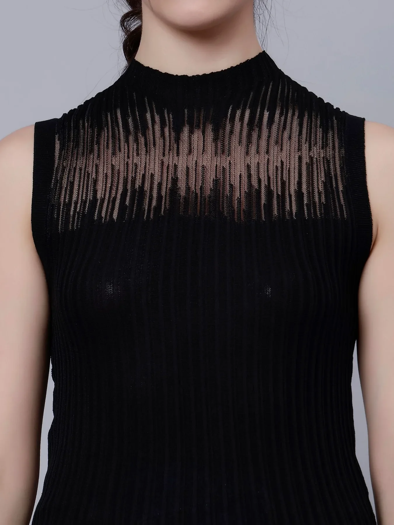 Ribbed Knit Tank Top - Image 4