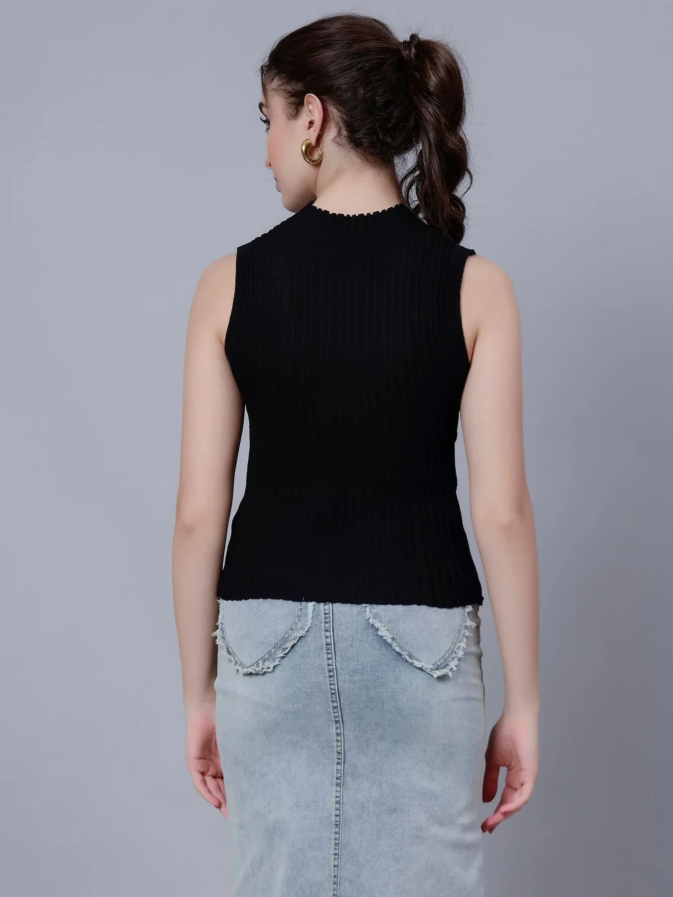Ribbed Knit Tank Top - Image 6