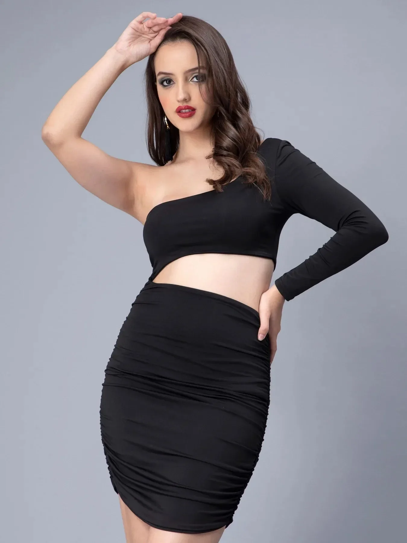 Sexy Hollow Out Short Dress - Image 6