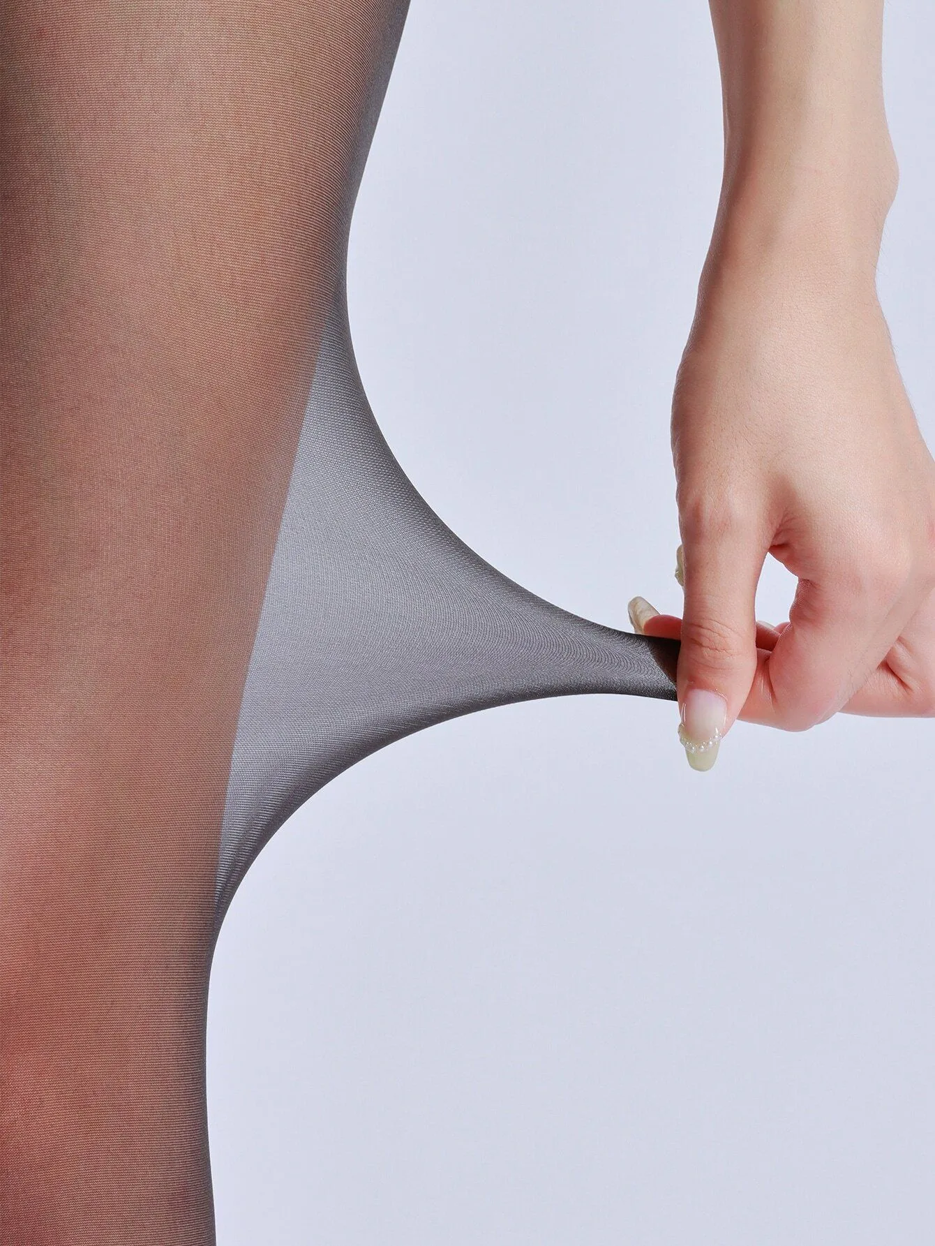 Sheer Black Stockings - Image 6