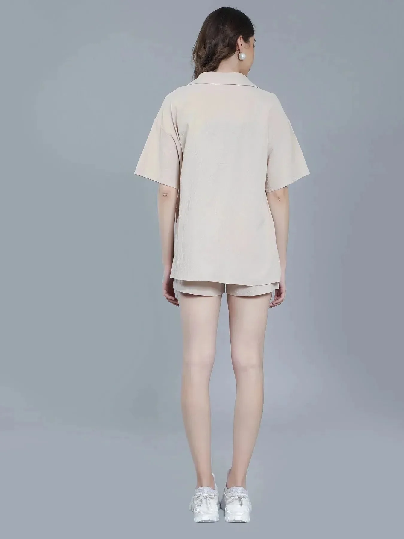 Shirt Shorts Two-Piece Casual Set - Image 19