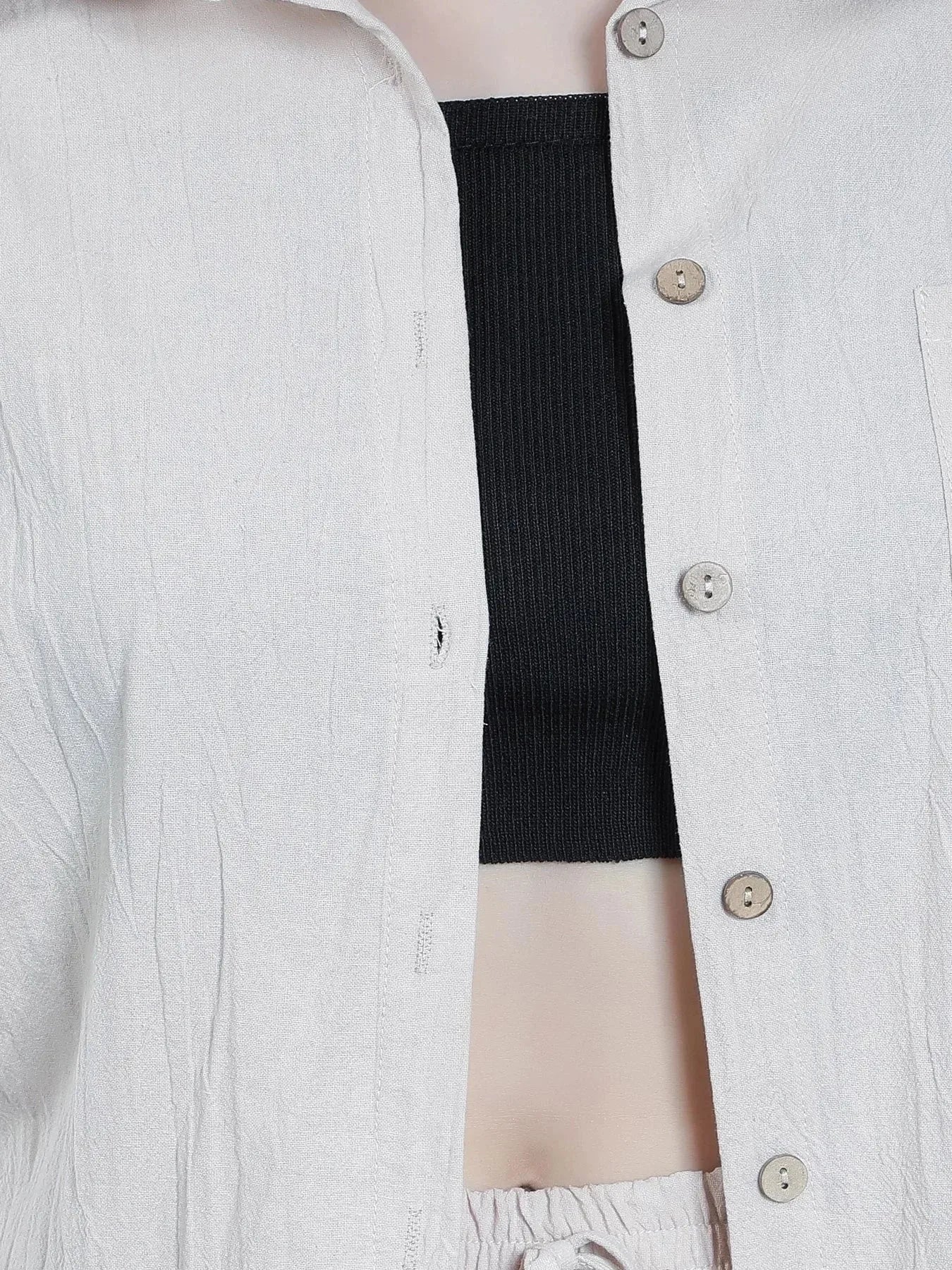 Shirt Shorts Two-Piece Casual Set - Image 3