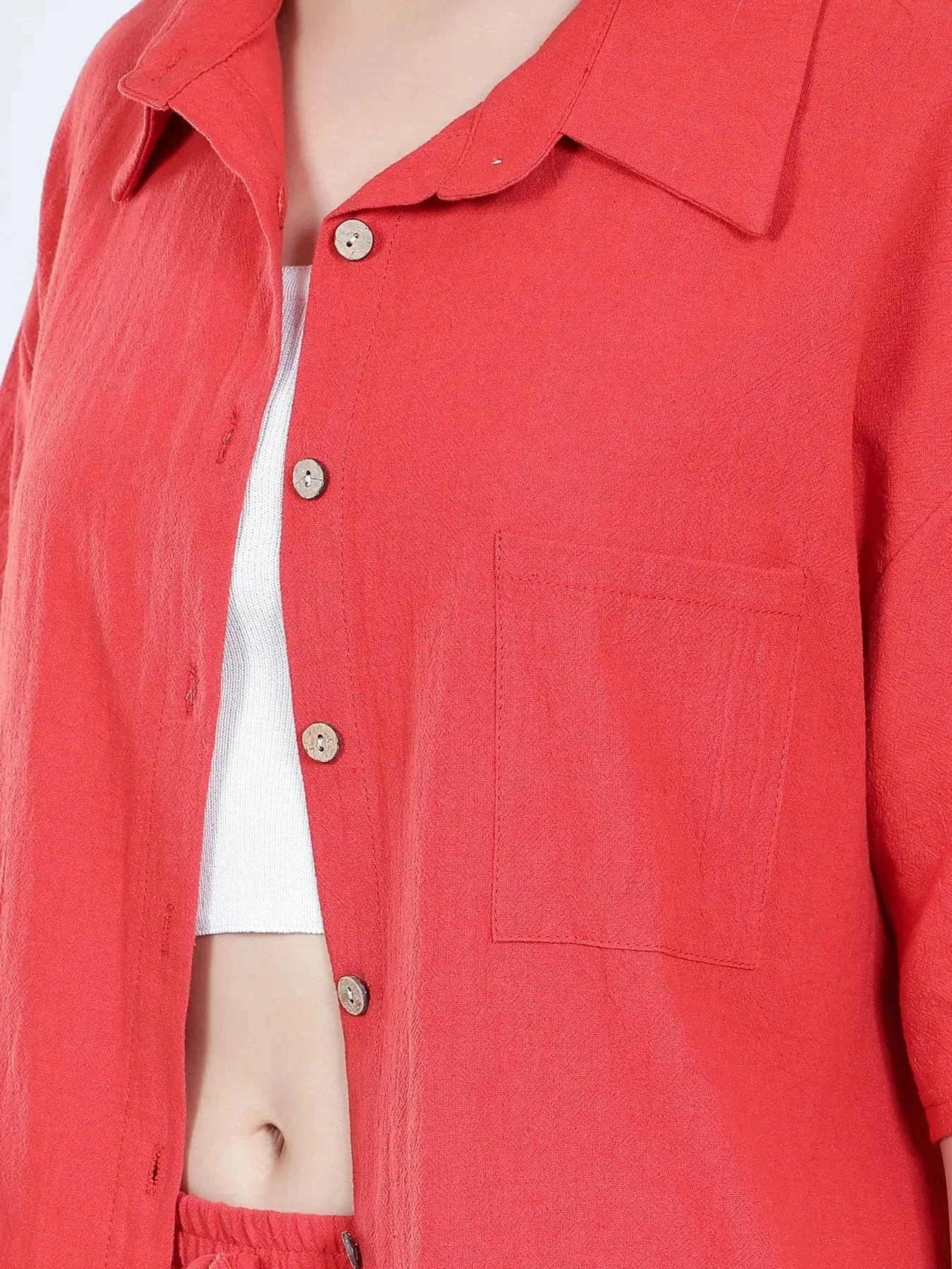 Shirt Shorts Two-Piece Casual Set - Image 8