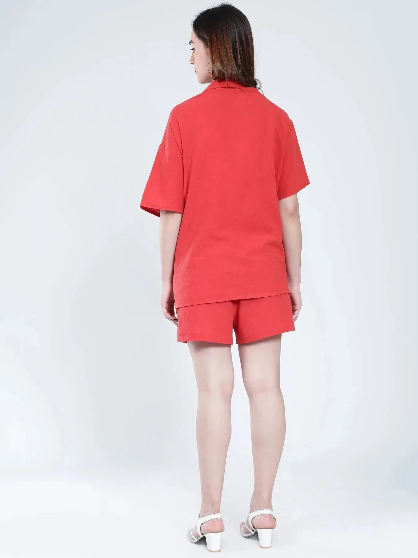 Shirt Shorts Two-Piece Casual Set - Image 9