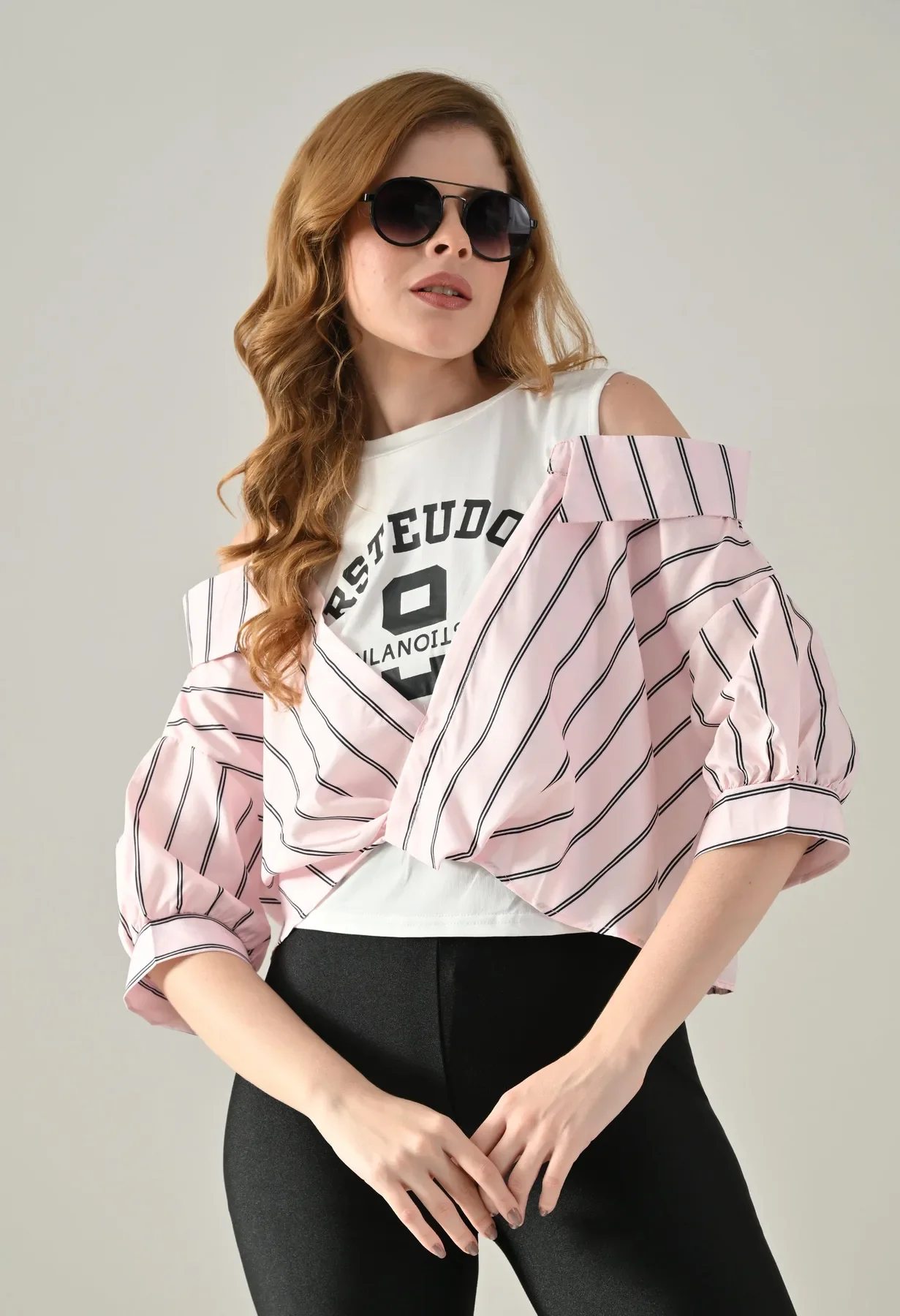 Striped Fusion Tee - Image 16