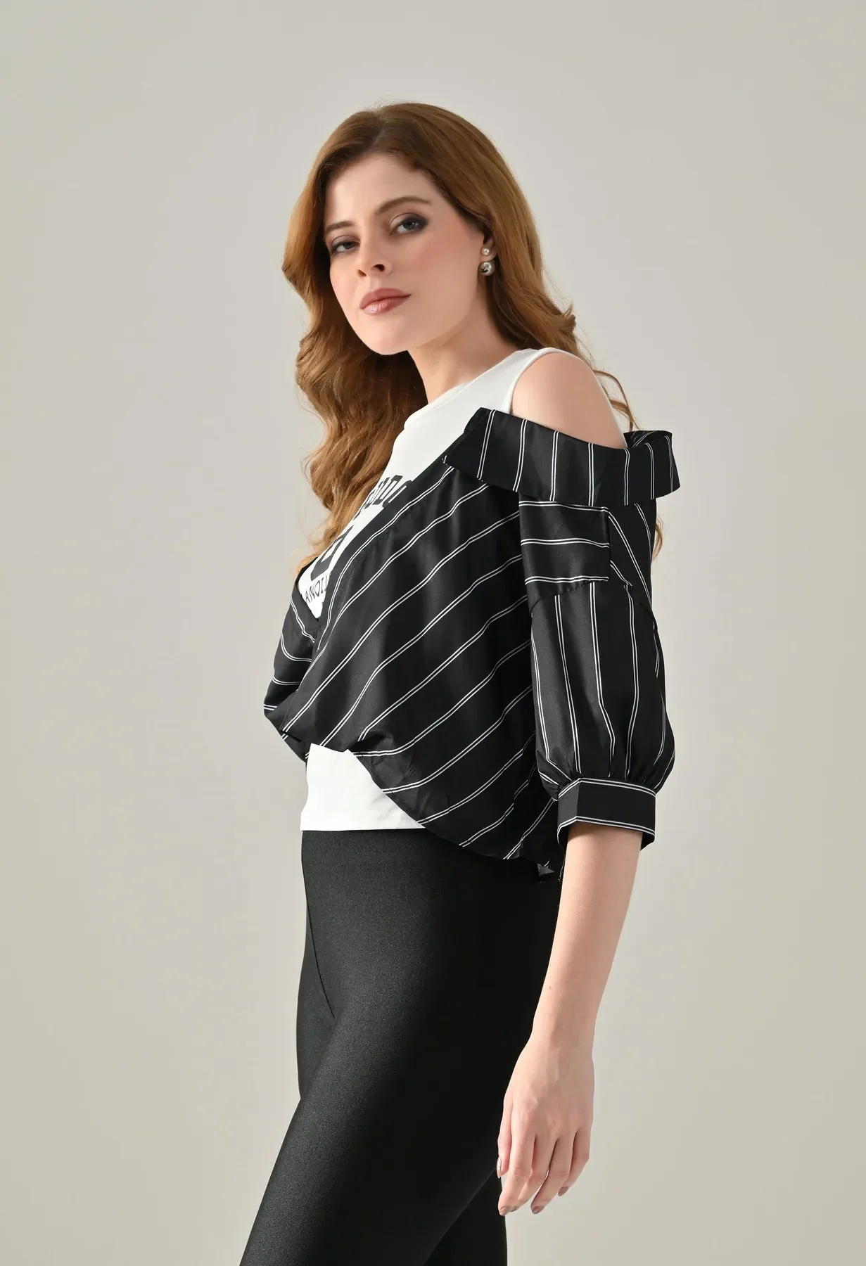 Striped Fusion Tee - Image 21