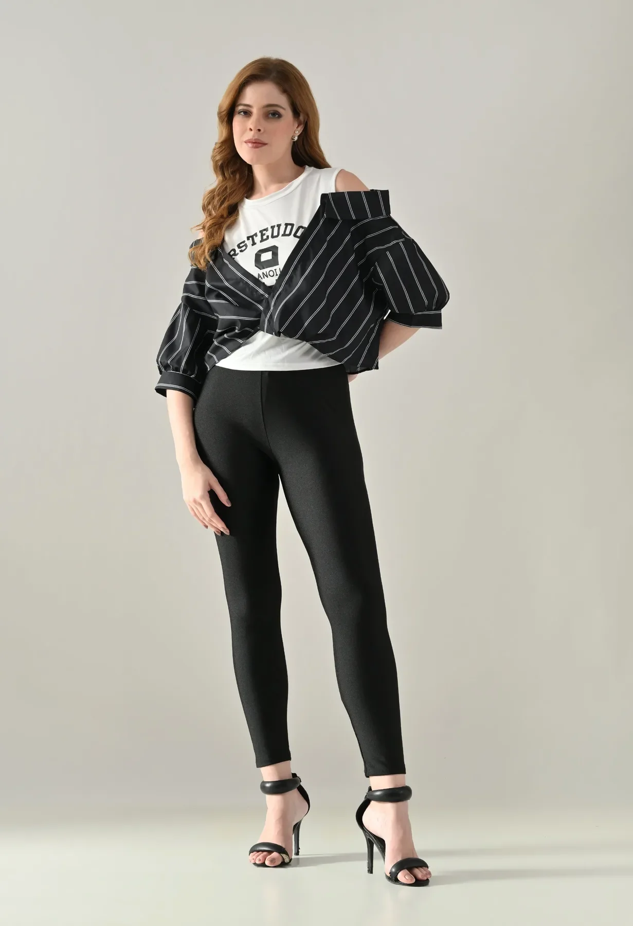 Striped Fusion Tee - Image 24