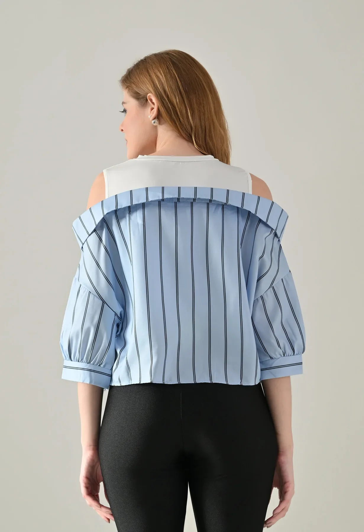 Striped Fusion Tee - Image 3