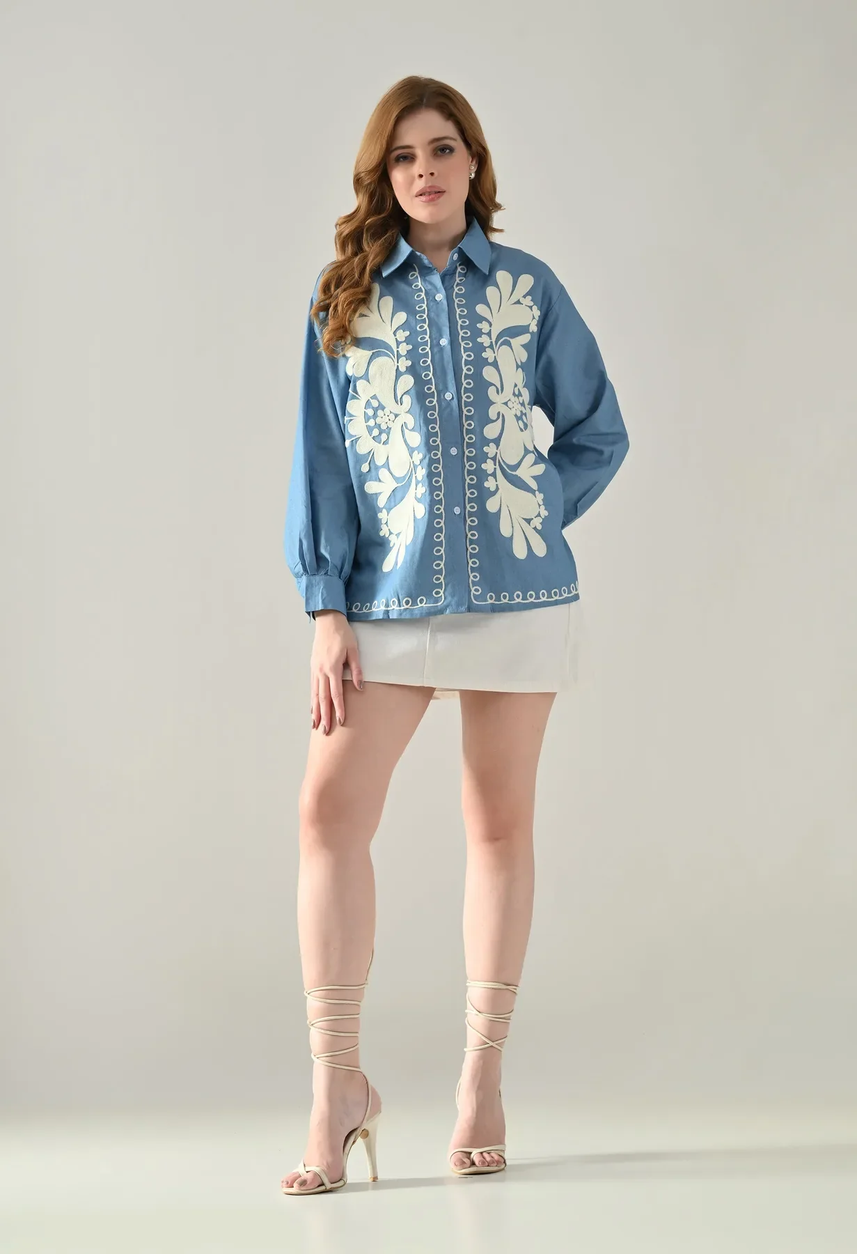 Threadwork Embroidered Shirt - Image 4