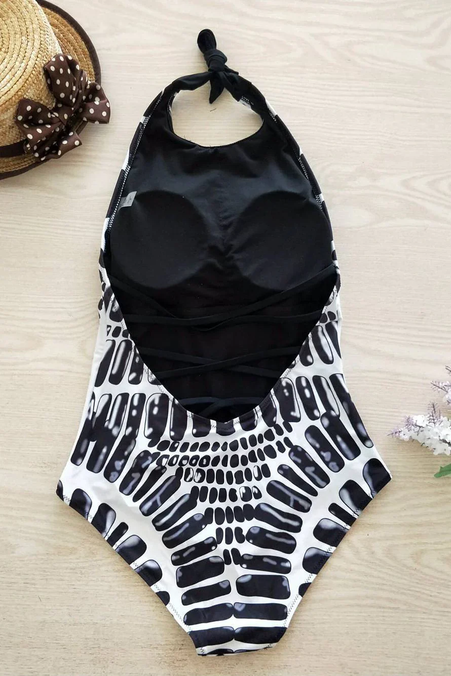 Tribal printed Monokini - Image 5