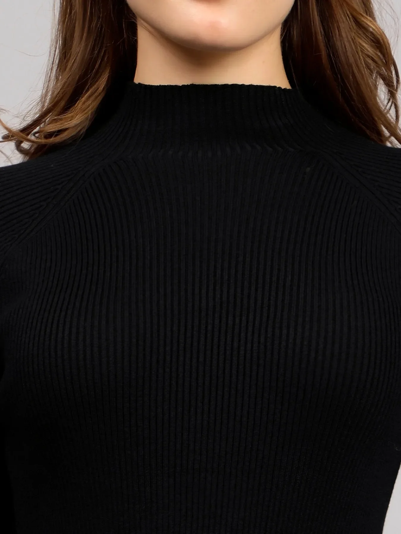 Winter Ribbed Pleated Dress - Image 9